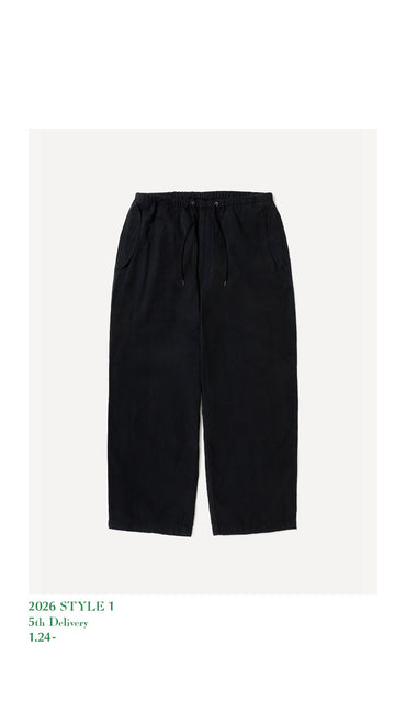 A.PRESSE 26SS Washed Cotton Silk Linen HBT M-51 Over Pants