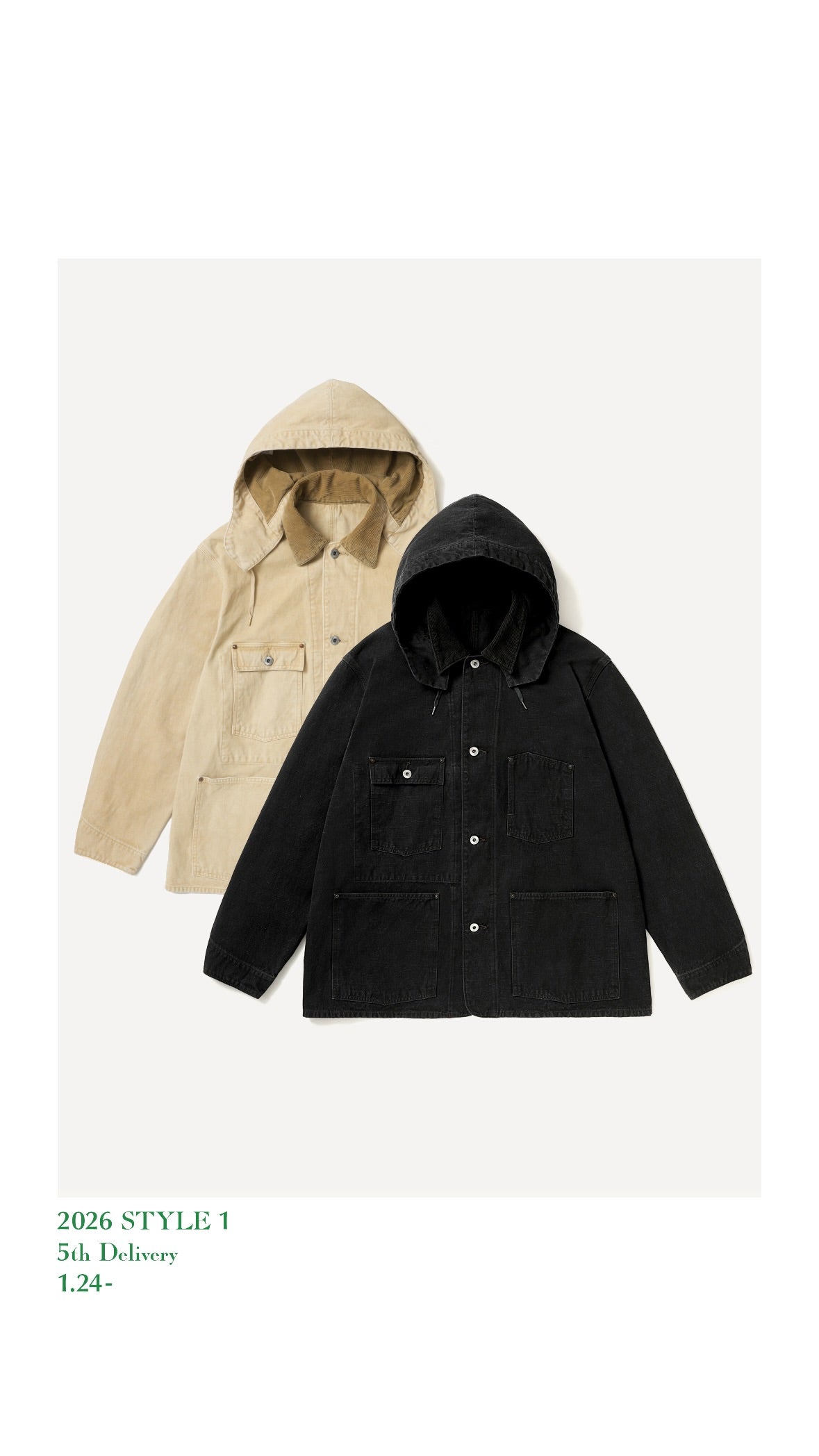 A.PRESSE 26SS Vintage Silk Hemp Coverall Jacket
