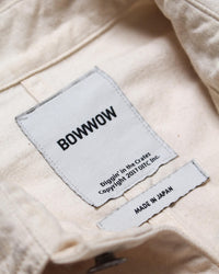 THE BOWWOW JOURNAL CHORE COAT AGED (Artwork by NUTS ART WORKS)