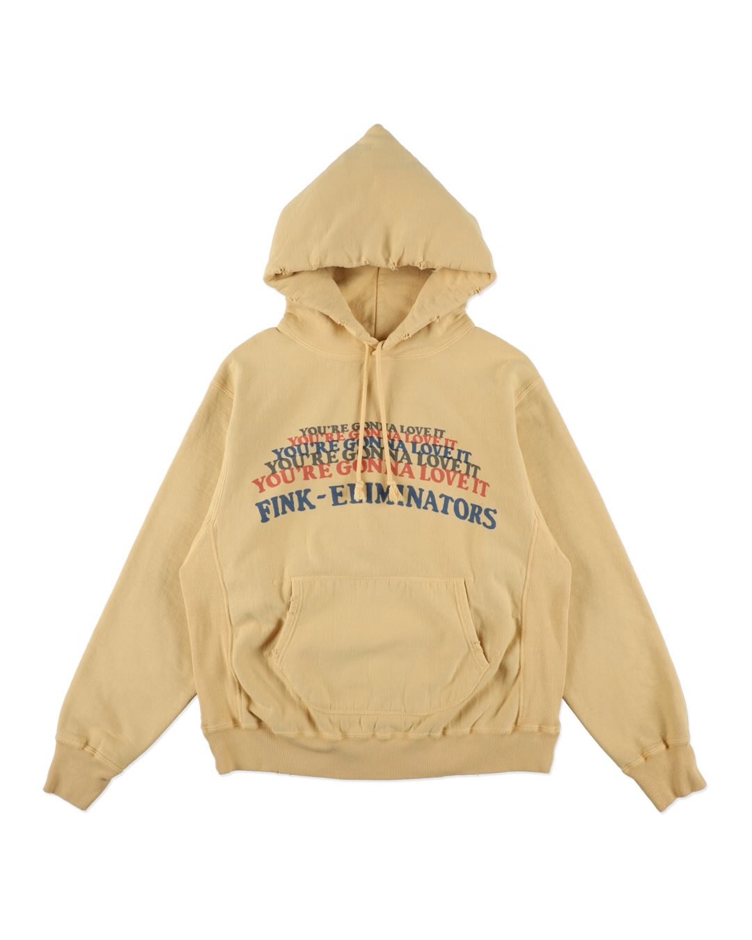 BOWWOW 26SS FINK ELIMINATORS HOODIE AGED