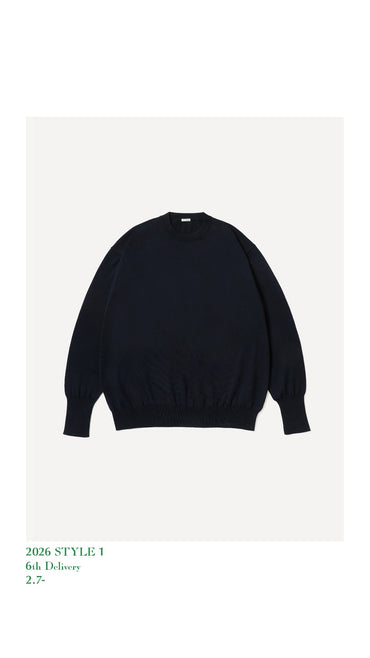 A.PRESSE 26SS Cotton Knit L/S T-Shirt