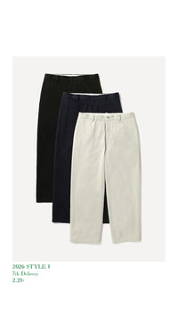 A.PRESSE 26SS Type.3 Chino Trousers