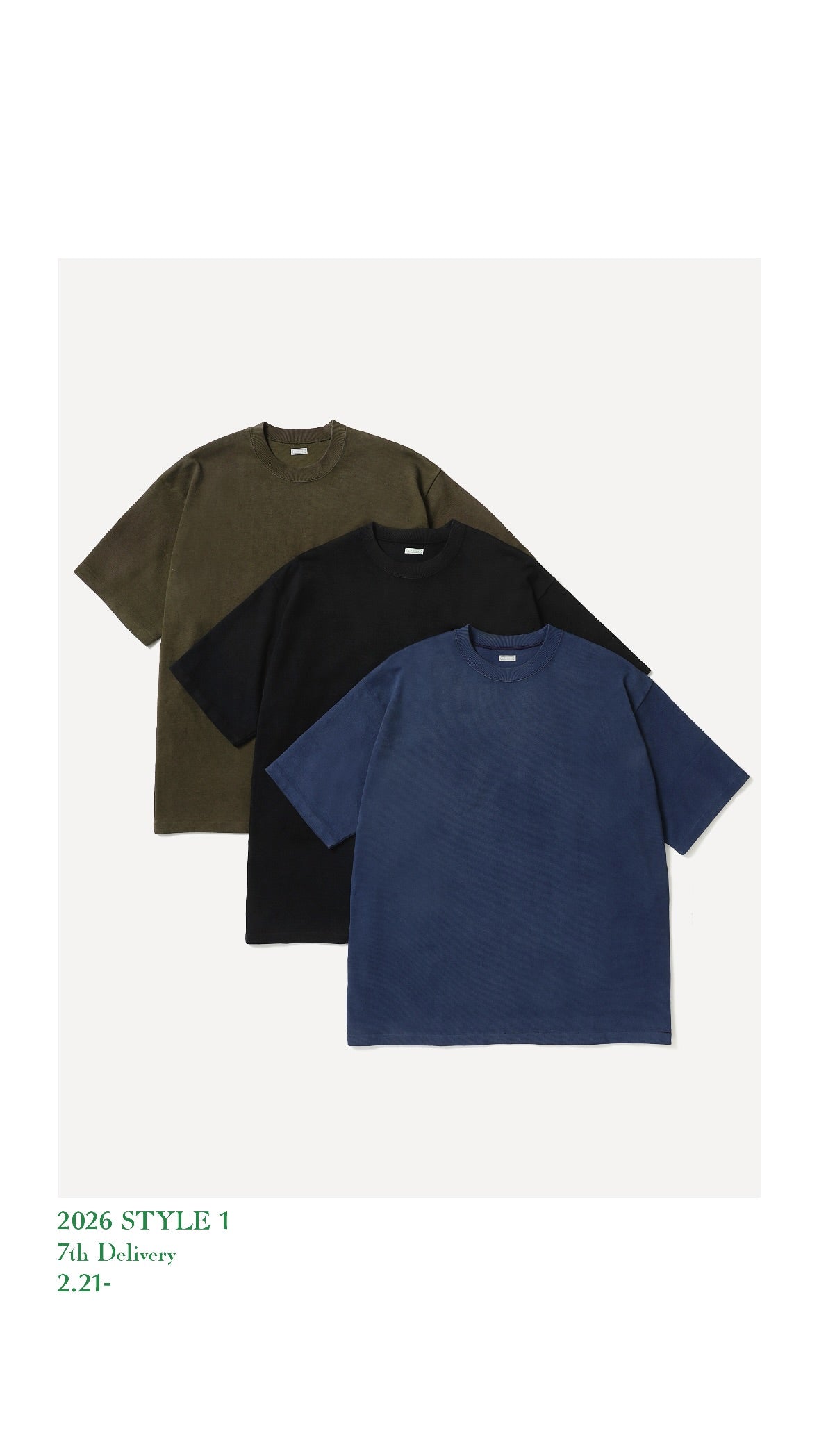 A.PRESSE 26SS Vintage S/S T-shirt