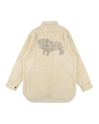 BOWWOW 26SS THE BOW WOW JOURNAL GAUZE SHIRT AGED