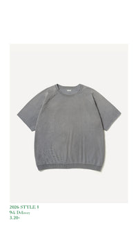 A.PRESSE 26SS Vintage Light Weight S/S Sweatshirt