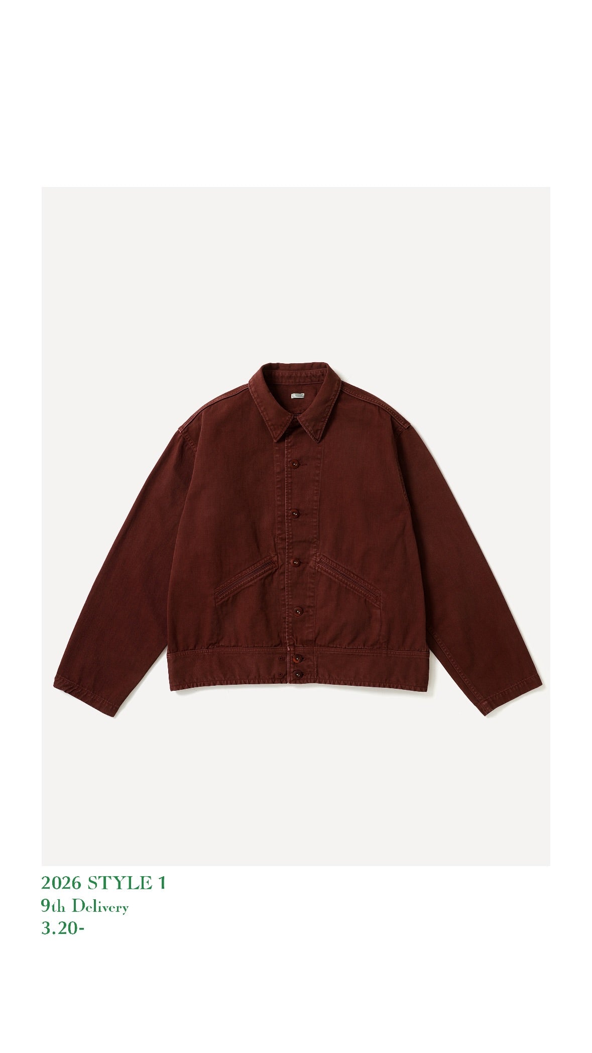 A.PRESSE 26SS Vintage Medical Jacket