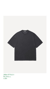 A.PRESSE 26SS High Twisted Cotton S/S T-Shirt