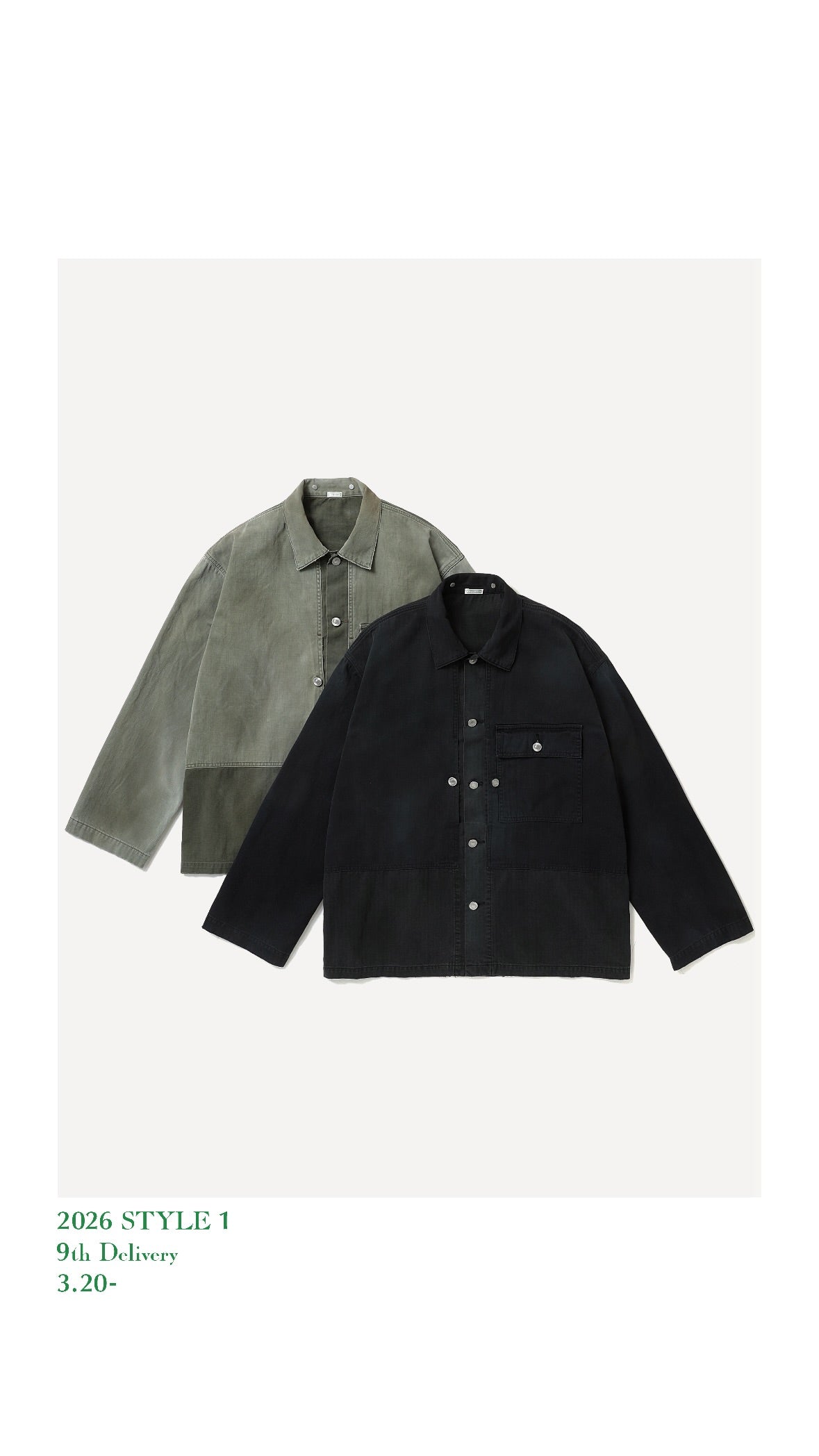 A.PRESSE 26SS Vintage USMA HBT M-44 Jacket