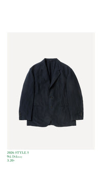 A.PRESSE 26SS Silk Linen Jacket
