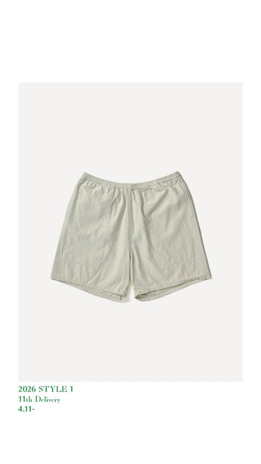 A.PRESSE 26SS Cotton Silk Back Gabardine Board Shorts