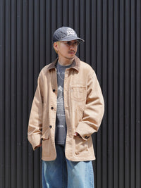 DAIRIKU 25AW “Cooper“ Vintage Washed Hunting Jacket