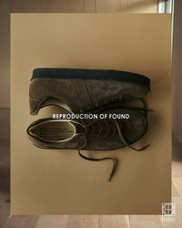 ROF x hobo / GERMAN TRAINER COW SUEDE by REPRODUCTION OF FOUND