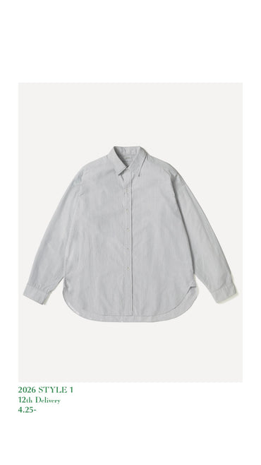 A.PRESSE 26SS Regular Collar Shirt