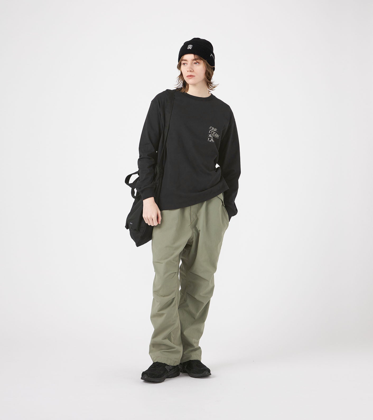 nanamica 25AW OOAL Graphic L/S Tee