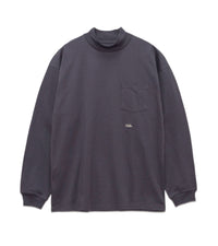 nanamica 25AW OOAL Mock Neck L/S Tee