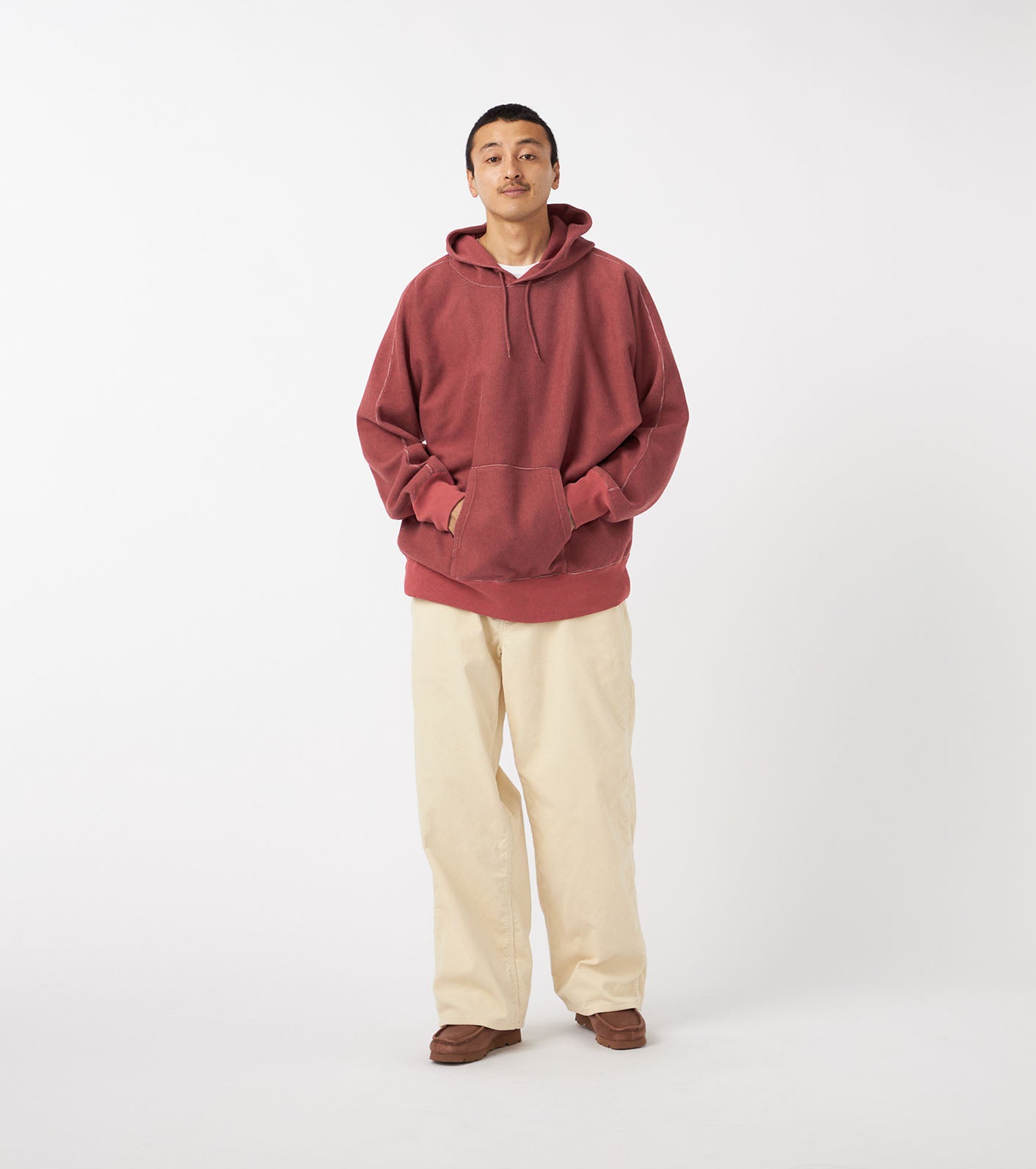 nanamica 25AW Hooded Pullover Sweat