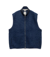 nanamica 25AW Zip-Up Mohair Vest