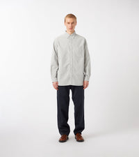 nanamica 25AW Button Down Stripe Wind Shirt