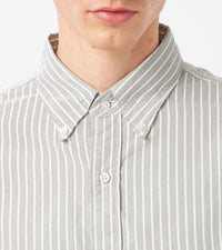 nanamica 25AW Button Down Stripe Wind Shirt