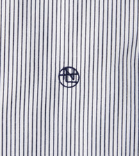 nanamica 25AW Regular Collar Stripe Wind Shirt
