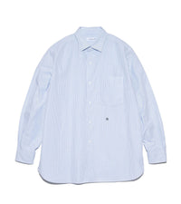 nanamica 25AW Regular Collar Stripe Wind Shirt