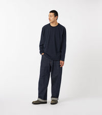 nanamica 25AW COOLMAX Stripe Jersey L/S Tee