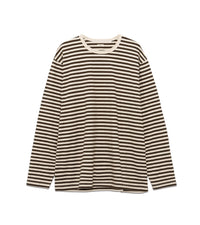 nanamica 25AW COOLMAX Stripe Jersey L/S Tee