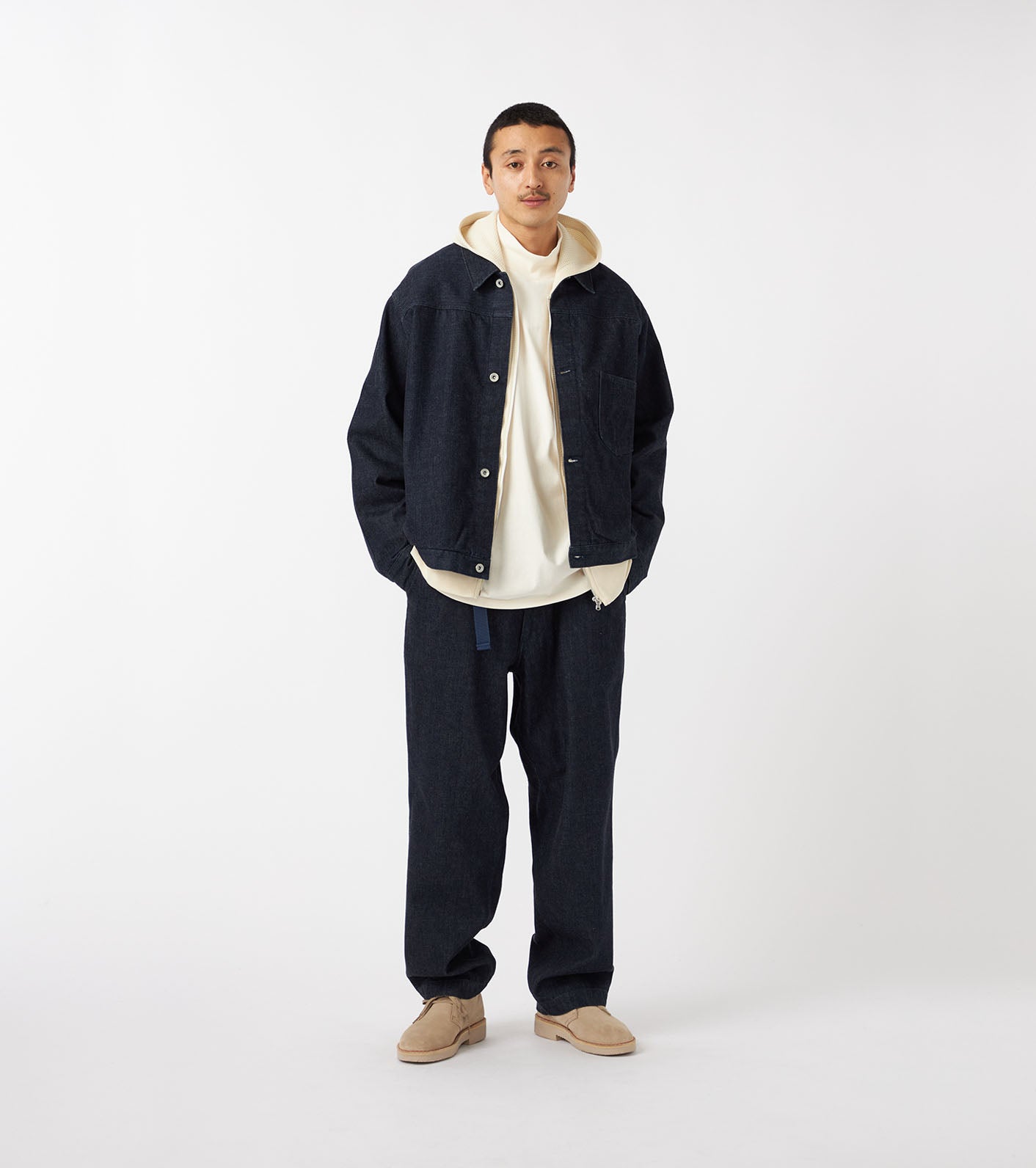 nanamica 25AW Short Denim Jacket