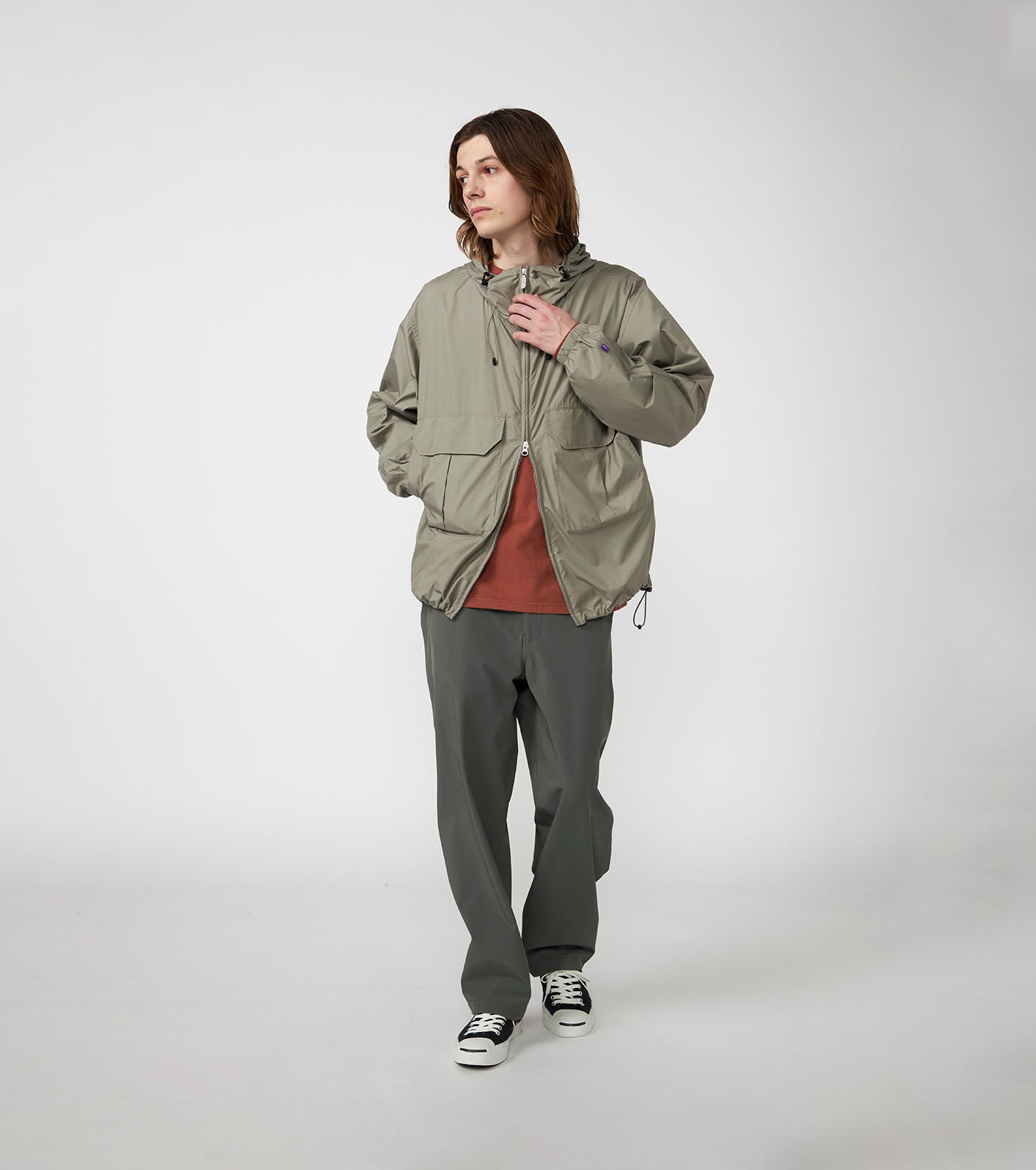 THE NORTH FACE Purple Label 25AW PERTEX QUANTUM Mountain Wind Parka