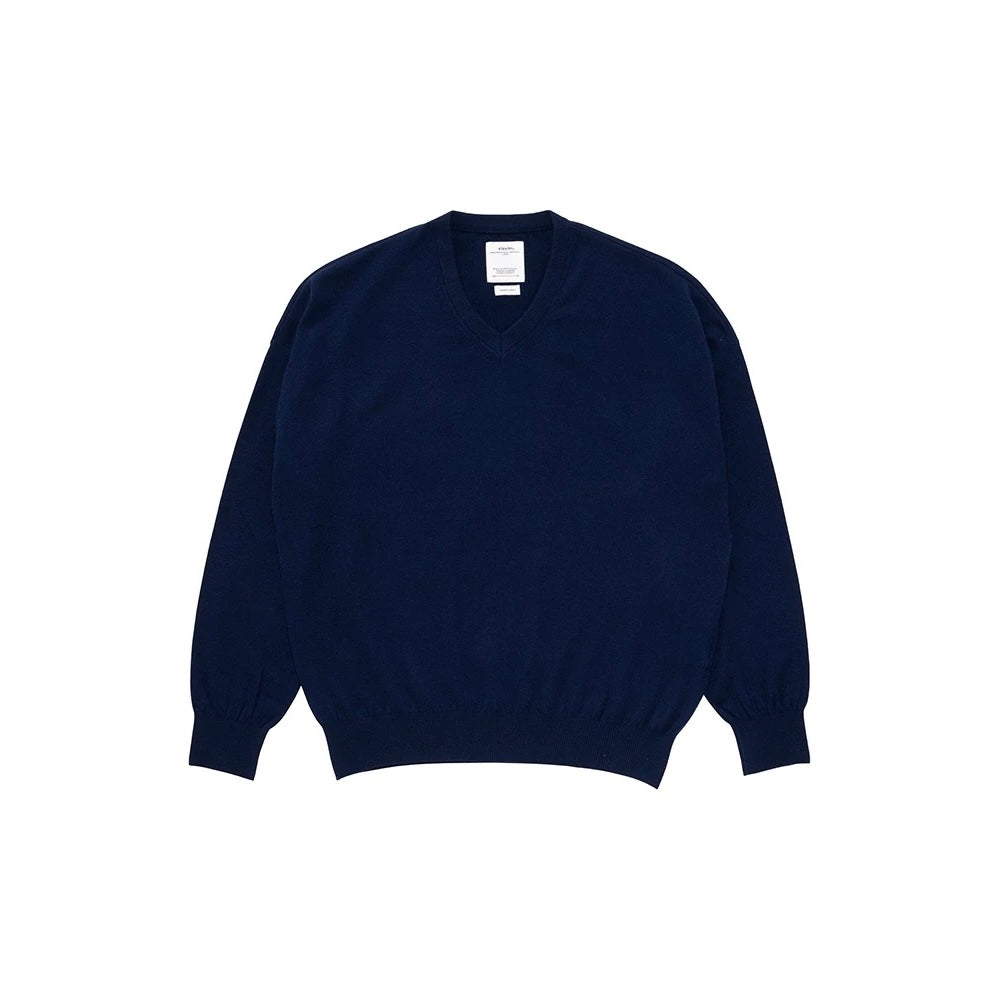 visvim 24AW SELMER V-NECK KNIT (CASHMERE)