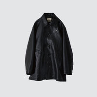 YOKE / Cut-Off Leather Car Coat
