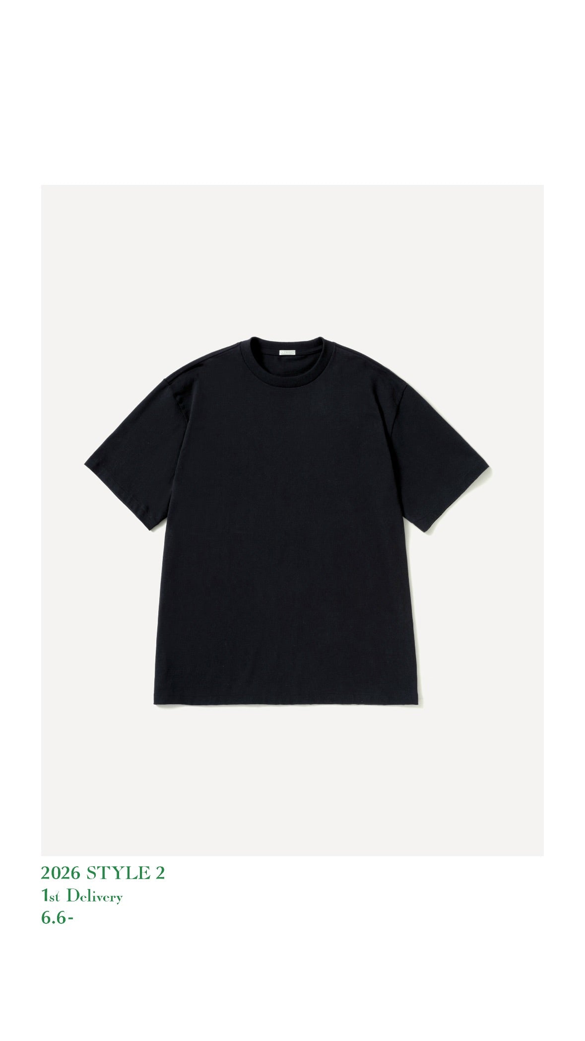 A.PRESSE 26AW Light Weight T-Shirt