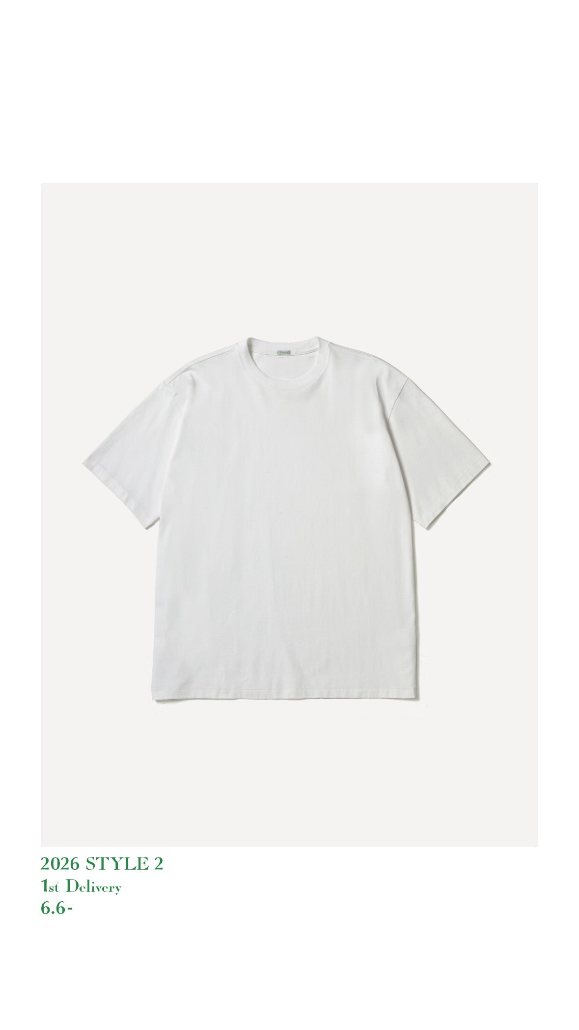 A.PRESSE 26AW Light Weight T-Shirt