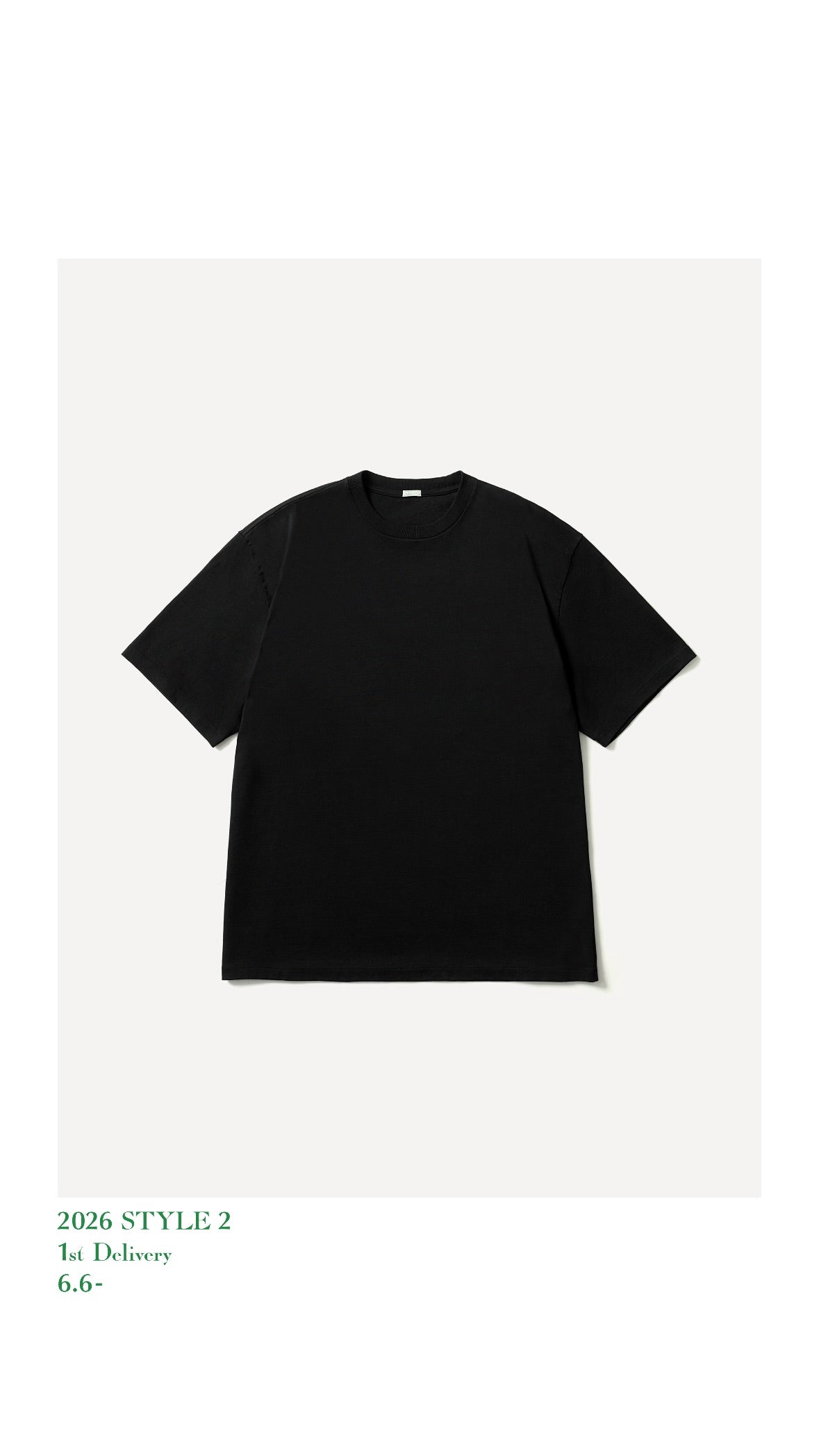 A.PRESSE 26AW Heavy Weight T-Shirt