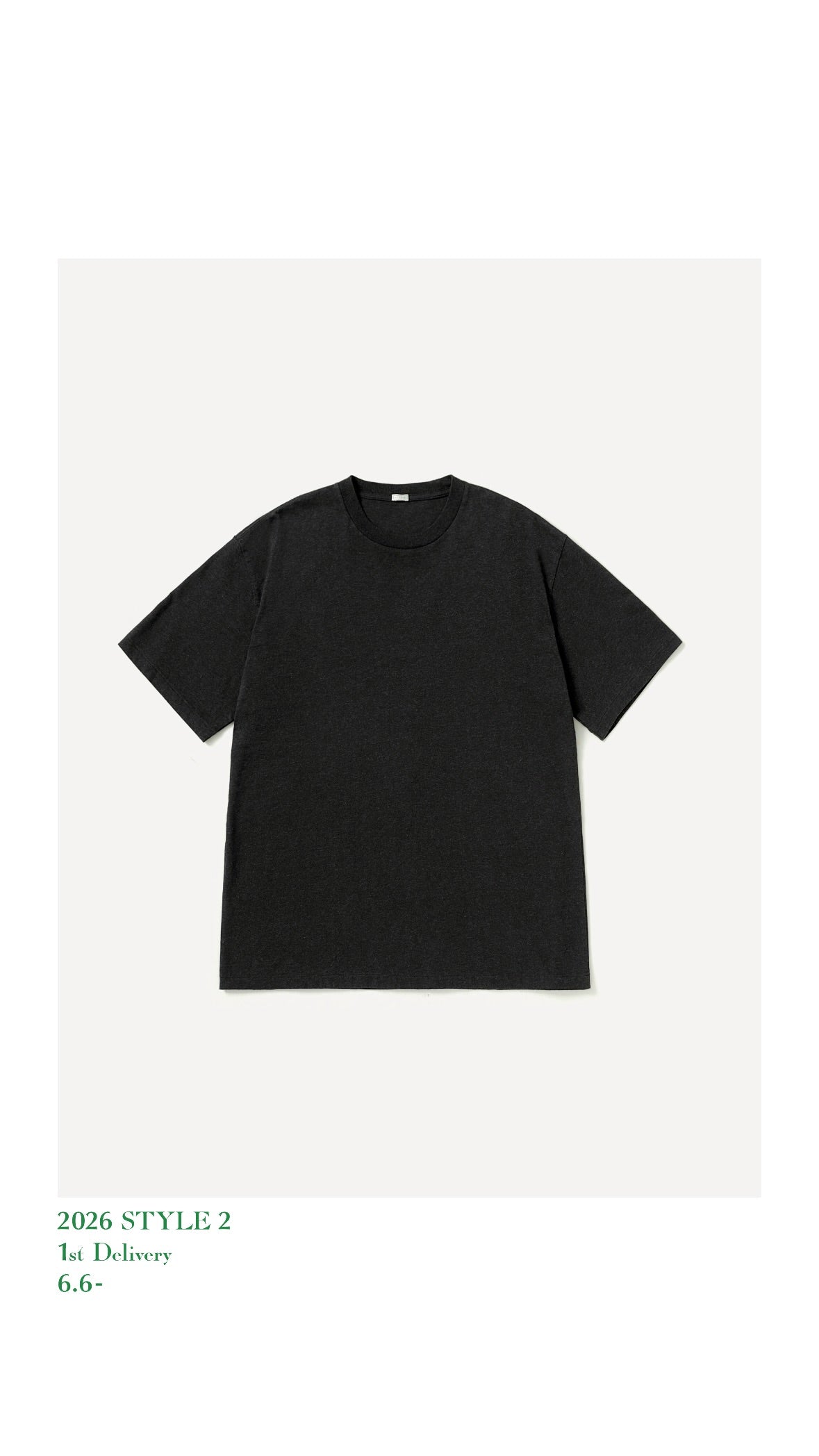 A.PRESSE 26AW Light Weight T-Shirt
