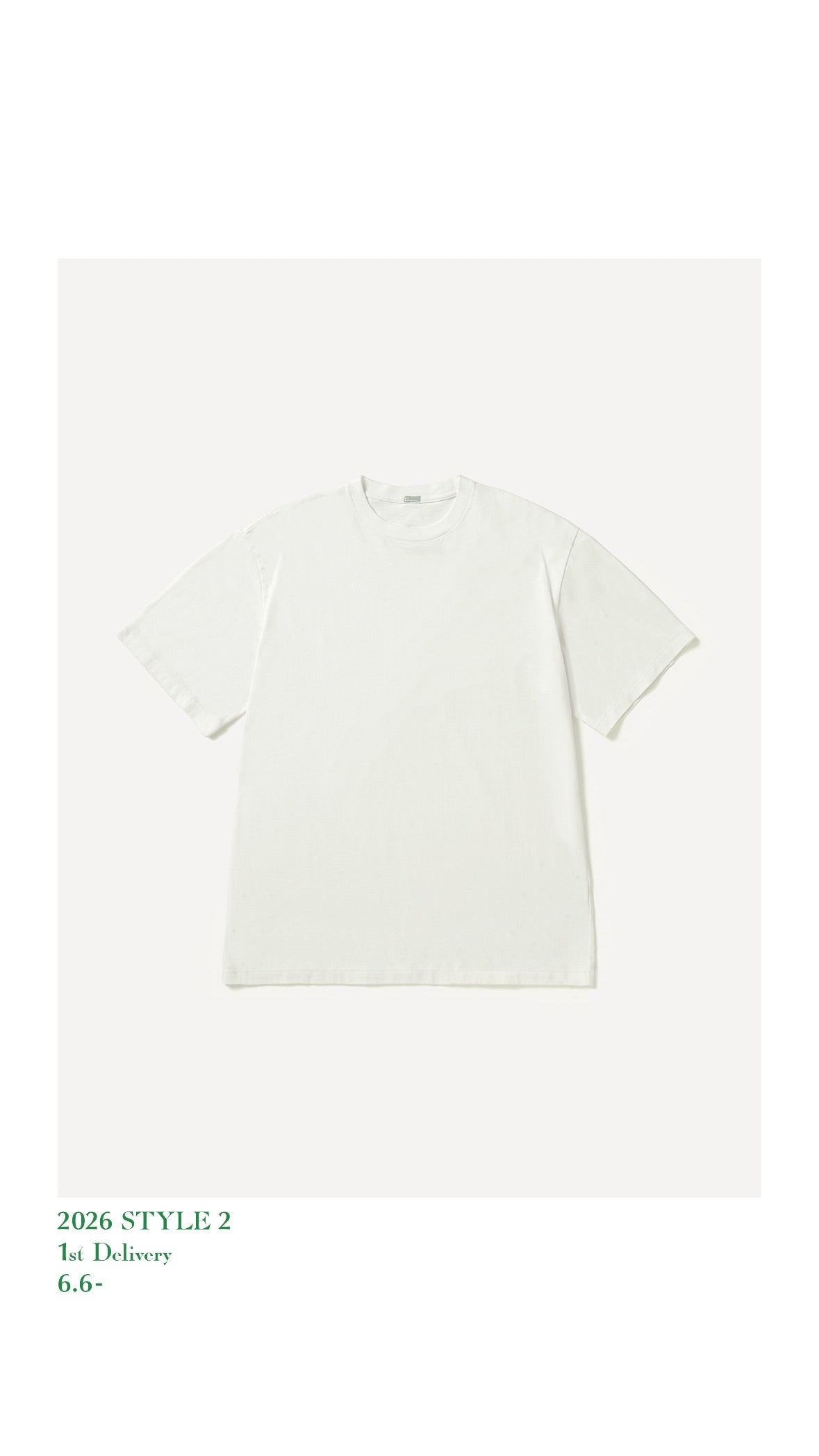 A.PRESSE 26AW Heavy Weight T-Shirt
