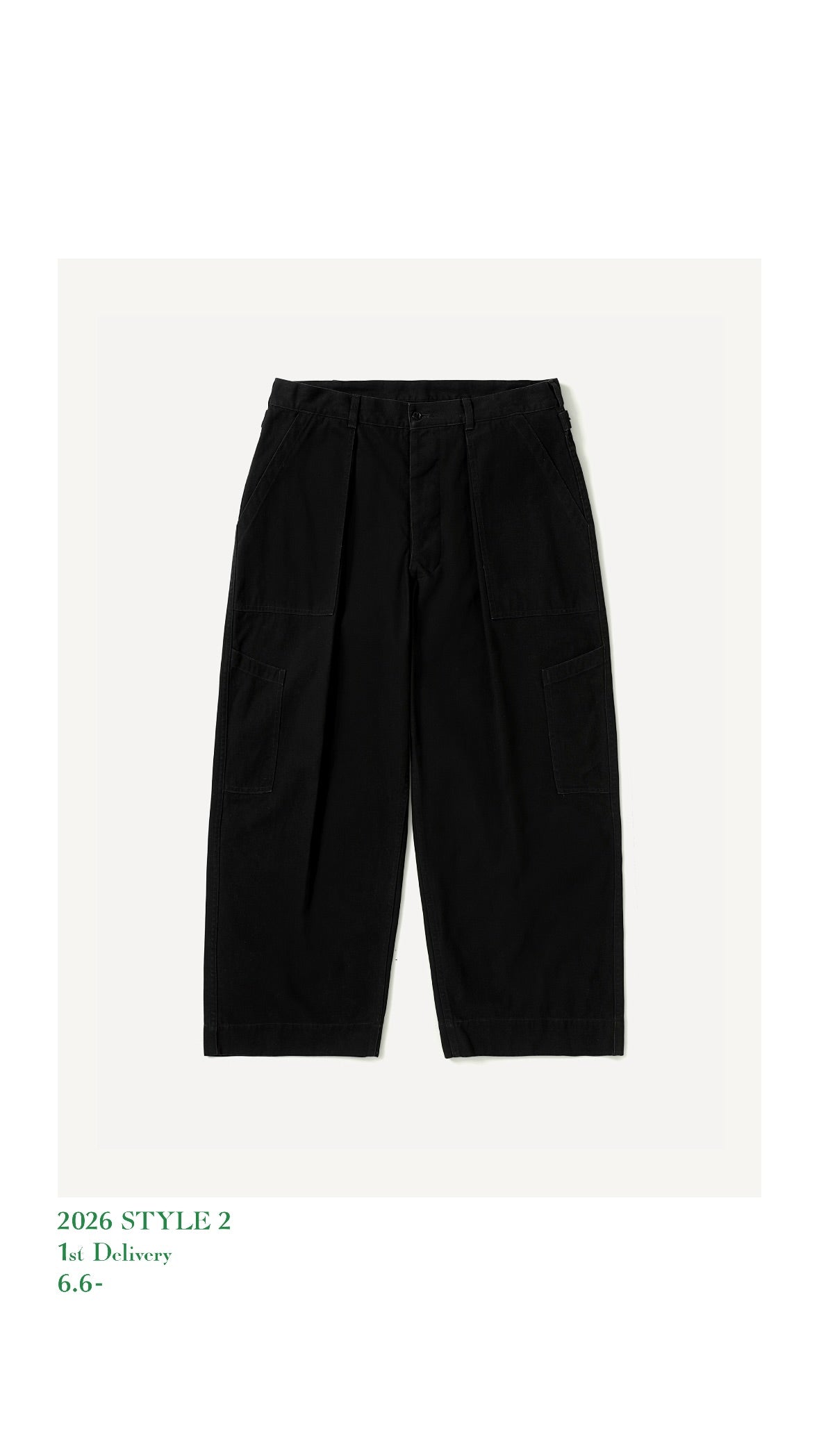 A.PRESSE 26AW USAF Hemmed Bottoms – Vintage Concept Store