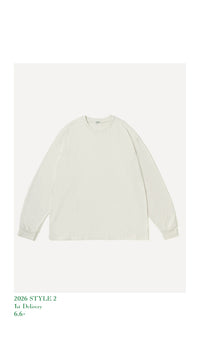 A.PRESSE 26AW Cashmere Blend L/S T-Shirt