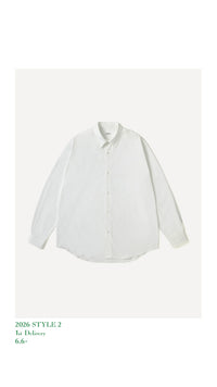 A.PRESSE 26AW Regular Collar Shirt