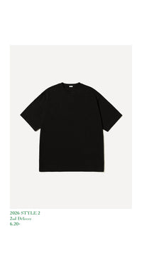 A.PRESSE 26AW Cashmere Blend S/S T-Shirt
