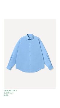 A.PRESSE 26AW Spread Collar Shirt