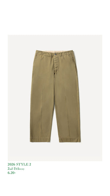 A.PRESSE 26AW Vintage Chino Trousers