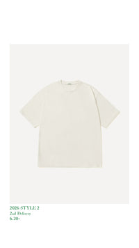 A.PRESSE 26AW Cashmere Blend S/S T-Shirt