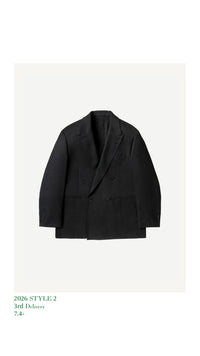 A.PRESSE 26AW Wool Double Breasted Jacket
