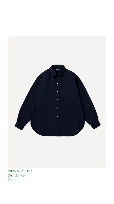A.PRESSE 26AW Regular Collar Shirt