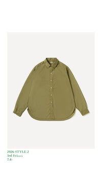 A.PRESSE 26AW Regular Collar Shirt