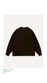 A.PRESSE 26AW Vintage L/S T-shirt