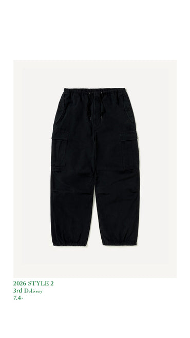 A.PRESSE 26AW Washed Cotton Silk Linen HBT M-51 Over Pants