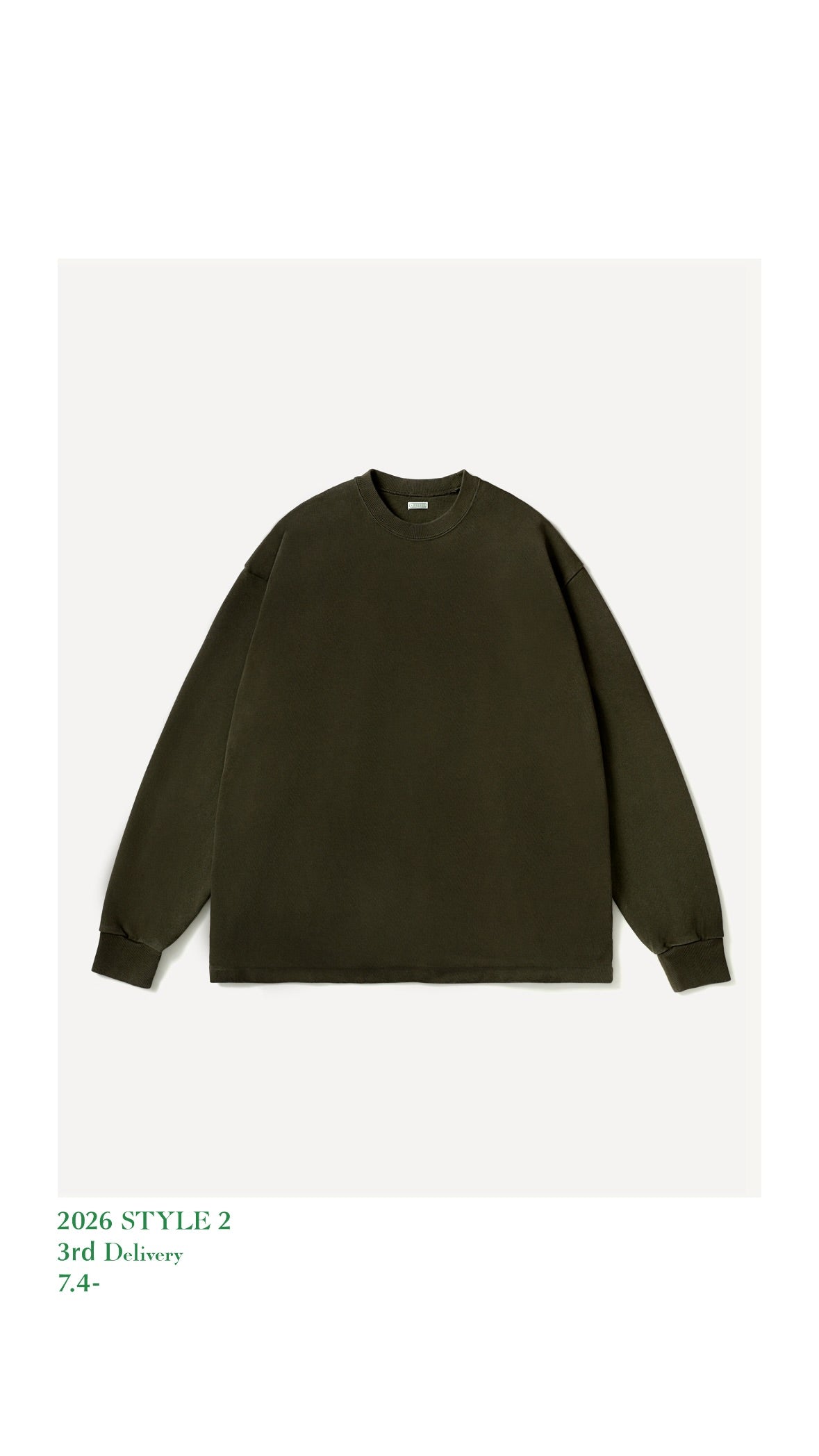 A.PRESSE 26AW Vintage L/S T-shirt – Vintage Concept Store