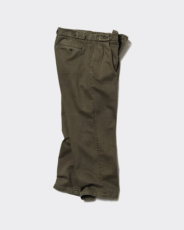 Unlikely 26AW Guide 2P Trousers Twill